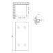 Душова перегородка Qtap Walk-In Standard CRM209.C8 90х190 см, скло Clear 8 мм, покриття CalcLess SD00045303 фото 6